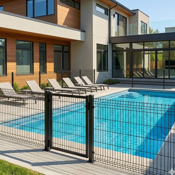 Clearview fence panels supplied in George by Bay Barrier
