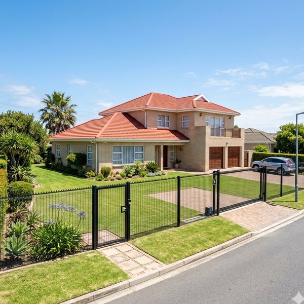Medium Security Clearview fence with 76 &times; 25mm aperture by Bay Barrier